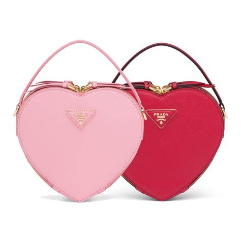 prada black heart bag|Prada bag with coin purse.